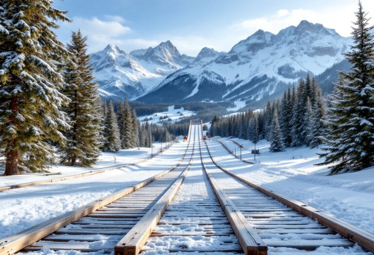 Atleti norvegesi si allenano per i Mondiali di salto con gli sci