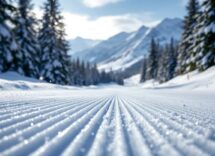 Atleti in azione durante lo slalom ai Mondiali di Saalbach 2025