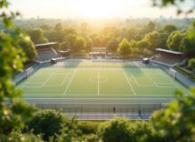 Atleti invernali con attrezzature di sicurezza