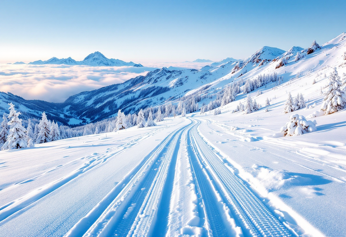 Atleti italiani festeggiano vittoria sci di fondo ai Mondiali