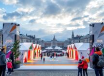 Villaggio sportivo in preparazione per le Olimpiadi 2026