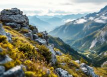 Alban Elezi Cannaferina durante la gara di gigante ad Aal