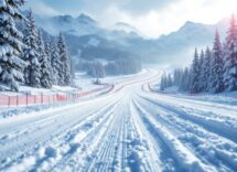 Anastasiya Kuzmina durante una gara di biathlon