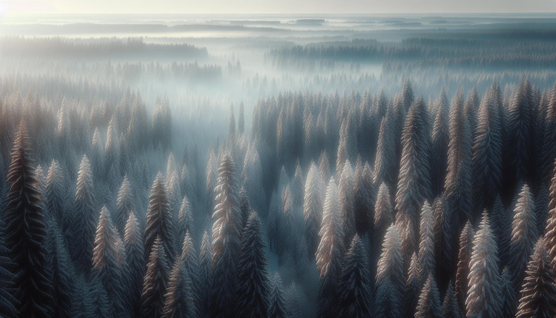 Bagno di foresta invernale in Trentino con alberi innevati