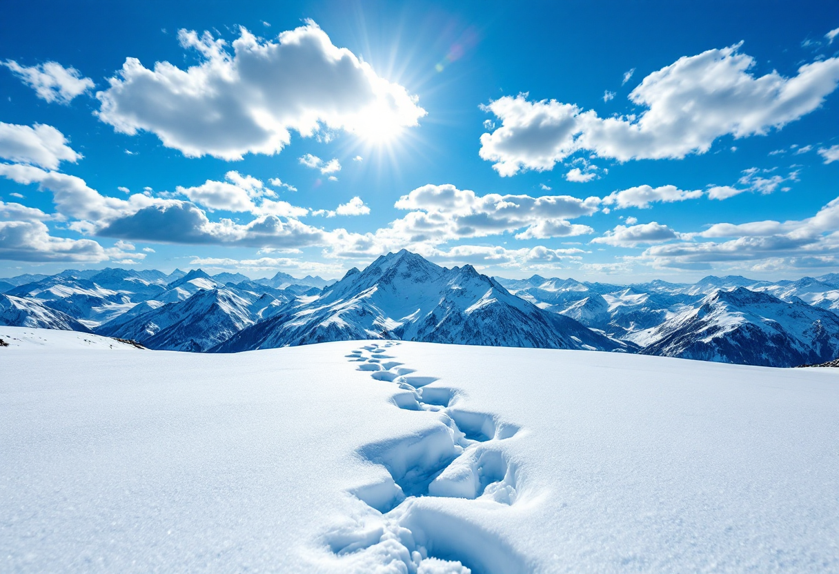 Atleti in azione durante la finale di biathlon 2024/25