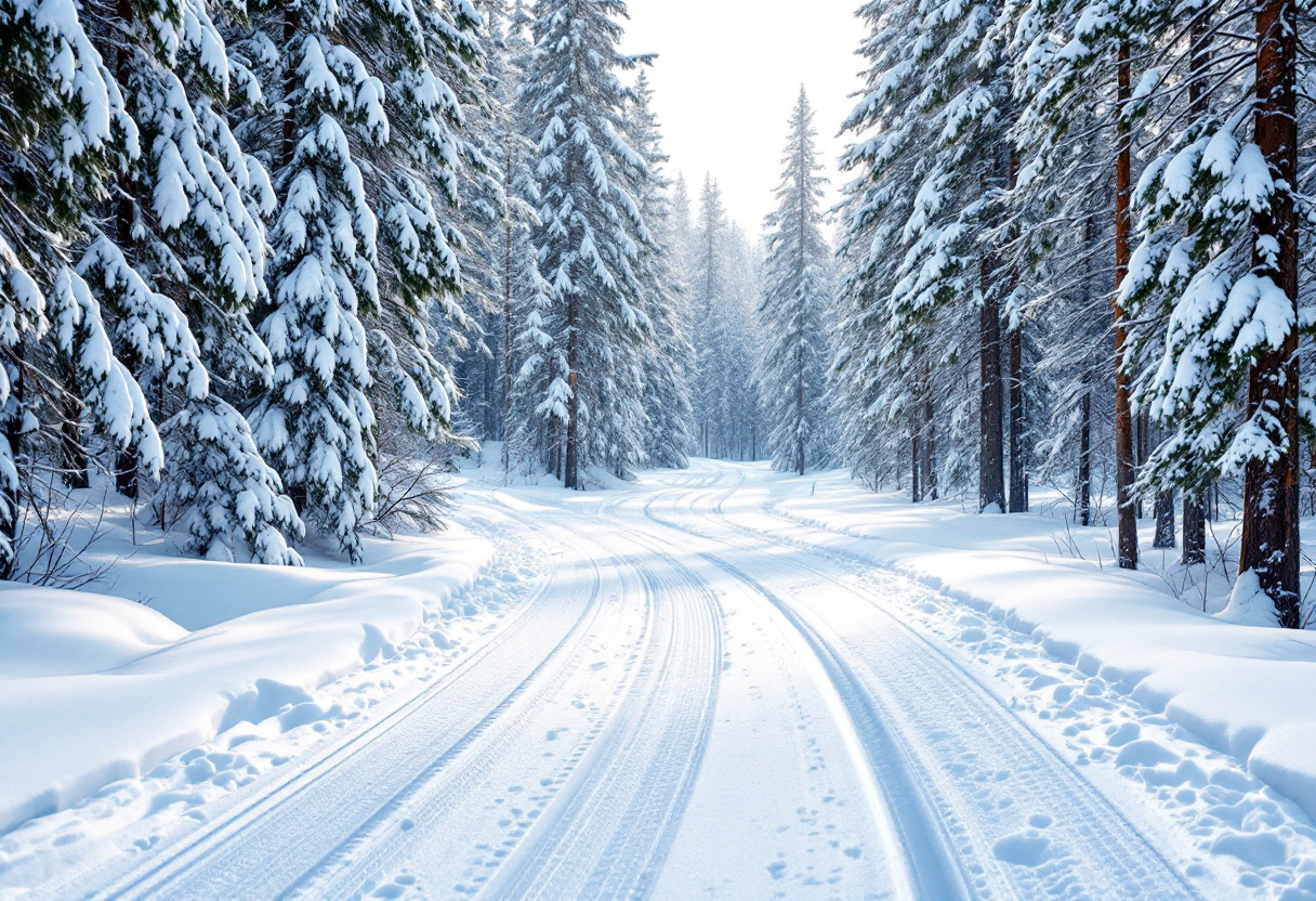 Atleti in azione durante la stagione di biathlon in Francia