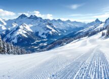 Atleti in azione durante i Campionati di Sci Alpino 2025