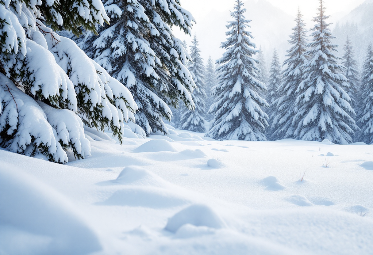 Sciatori in azione durante la Coppa Italia a Dobbiaco