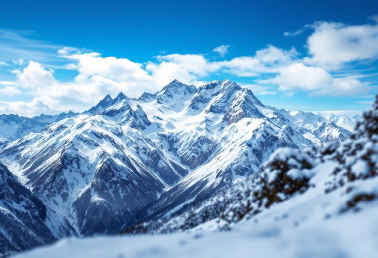Atleta in azione durante una gara di snowboard cross