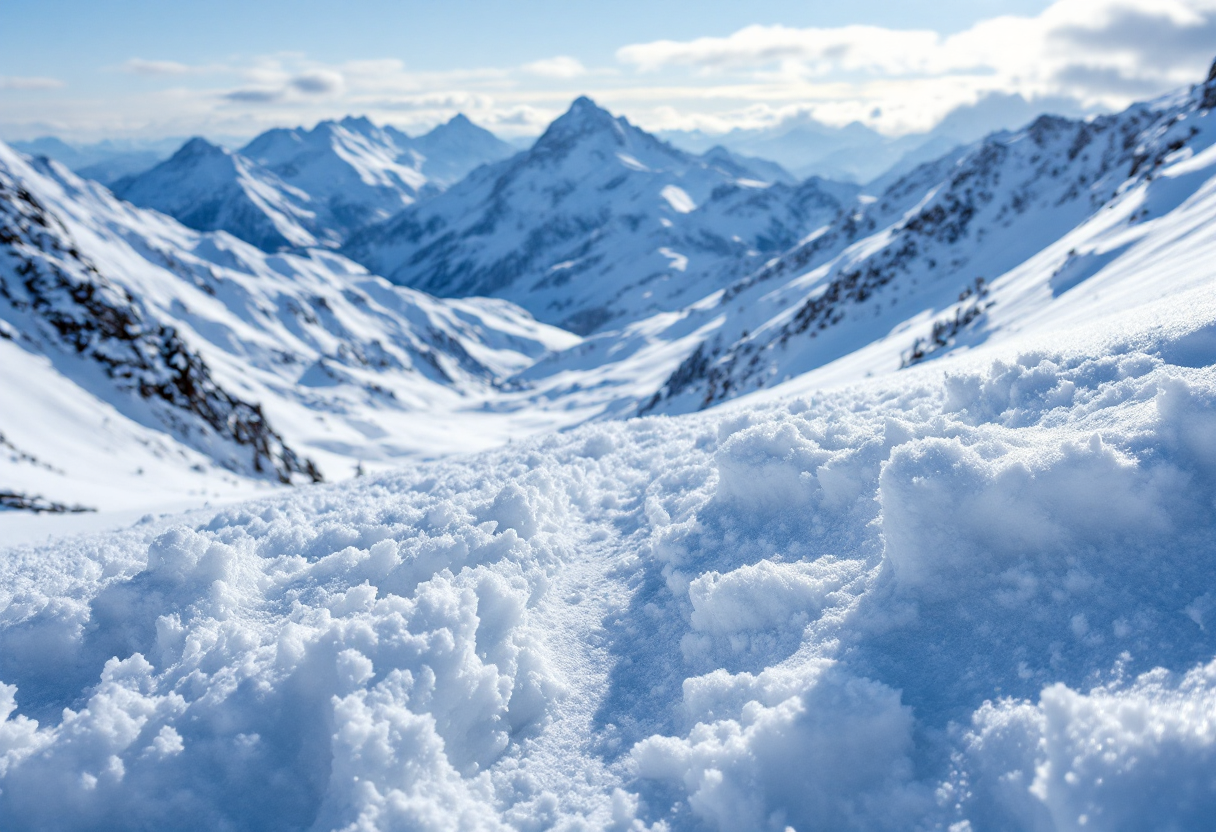 Fondiste tedesche durante una gara del mondiale di sci