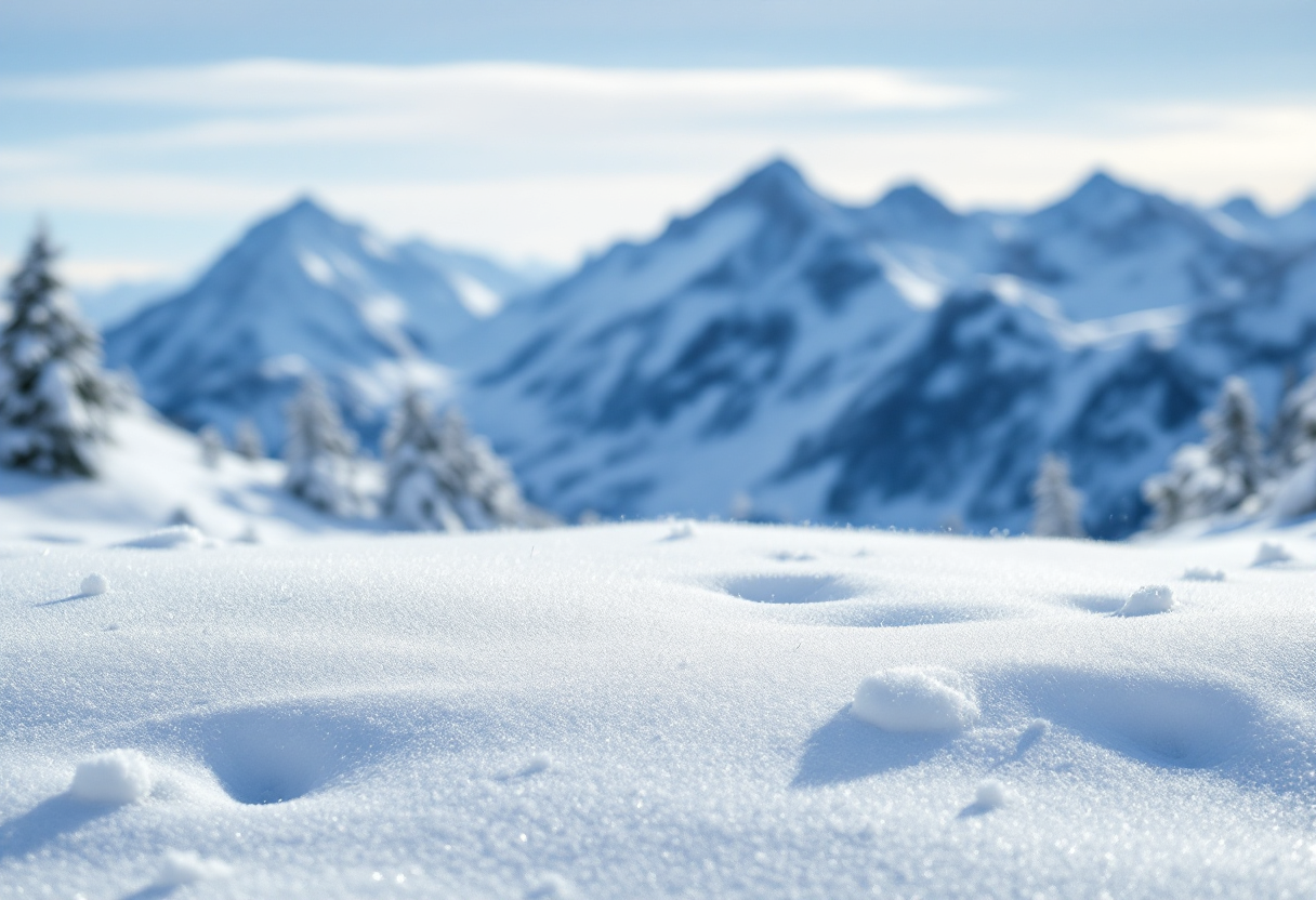Atleti di biathlon italiano in azione durante una competizione