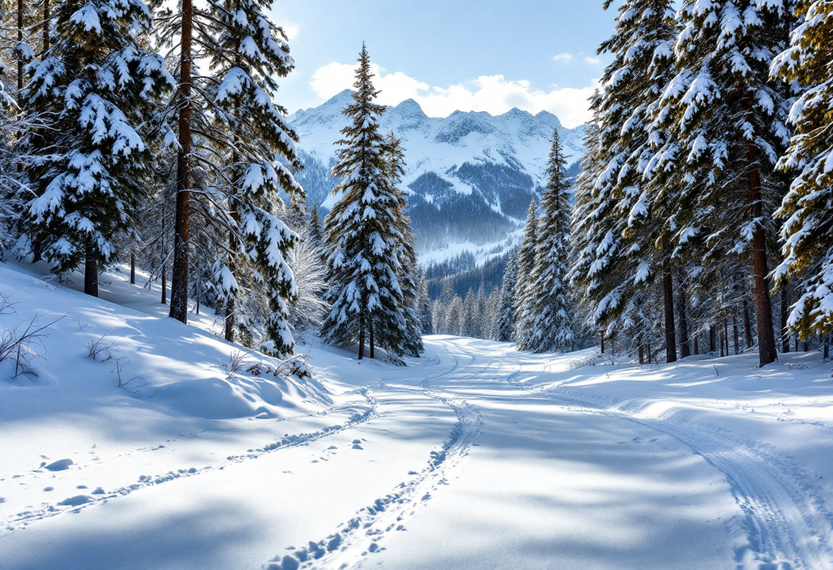 Acrobazie di sci al Nordic Volumes di Galtür