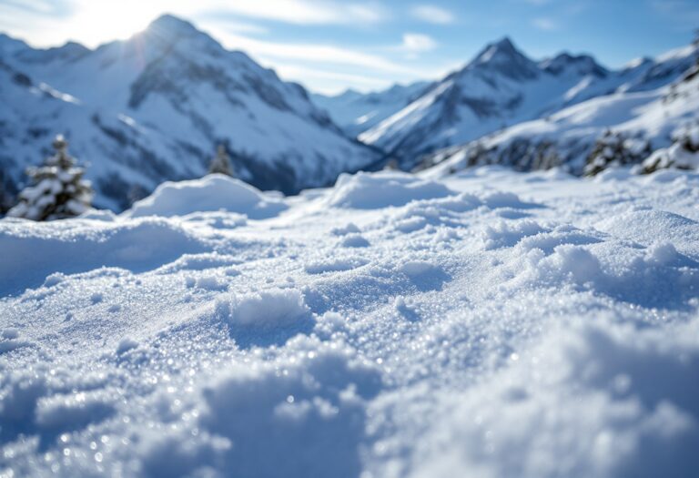 Atleti in azione durante una gara di sci nordico