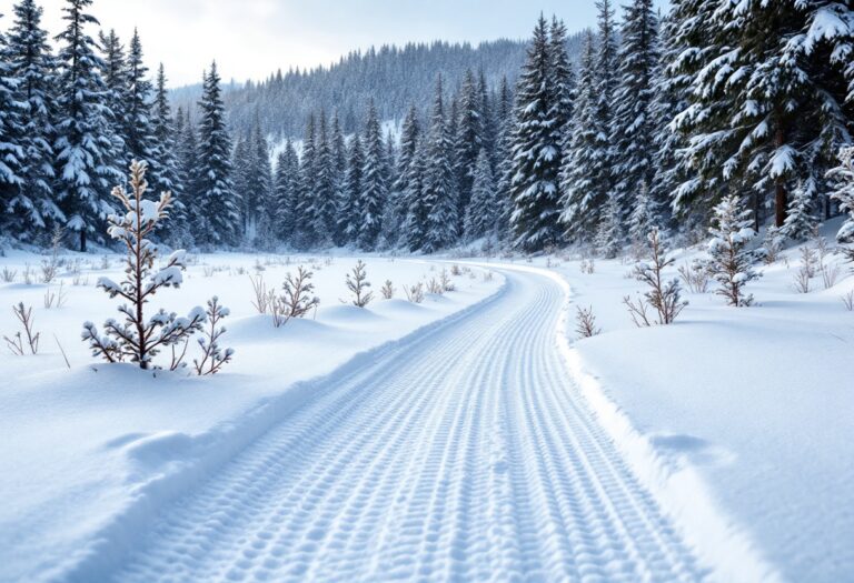 Giovani atleti in azione durante una gara di biathlon