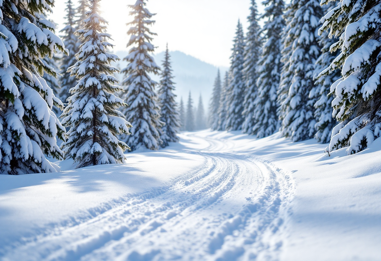 Kamil Stoch durante una competizione di sci di salto