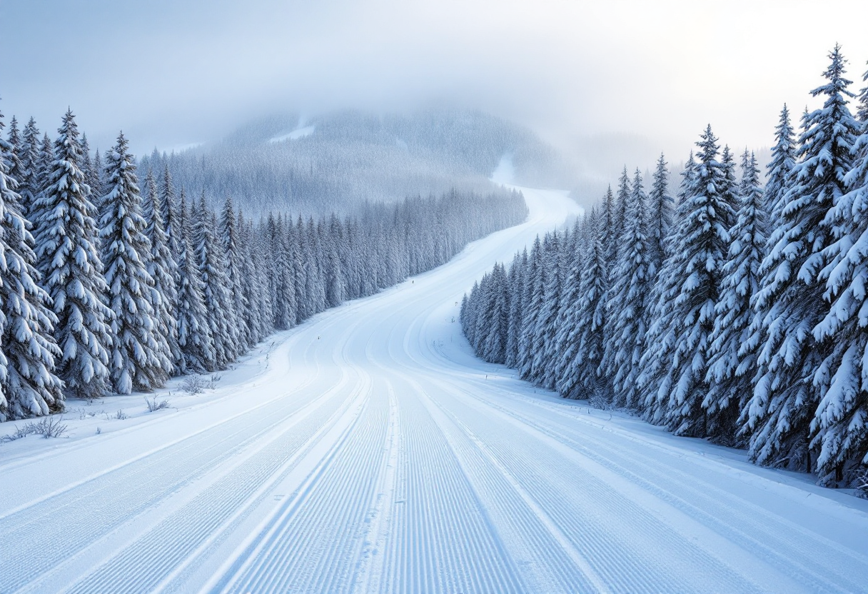 Lou Jeanmonnot durante la gara di pursuit a Holmenkollen