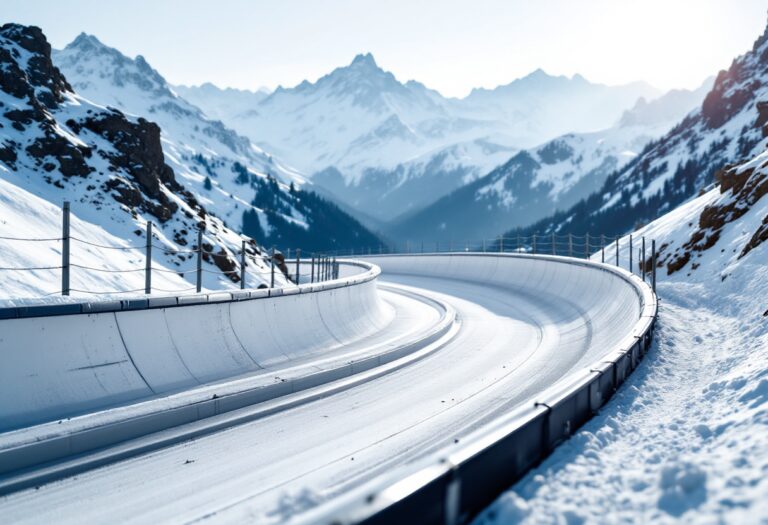 Preparativi per le Olimpiadi invernali a Milano-Cortina