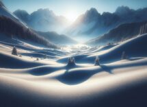 Raffaele Buzzi in volo durante il salto a Planica