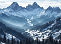 Scenari mozzafiato di Arabba durante una giornata di sci