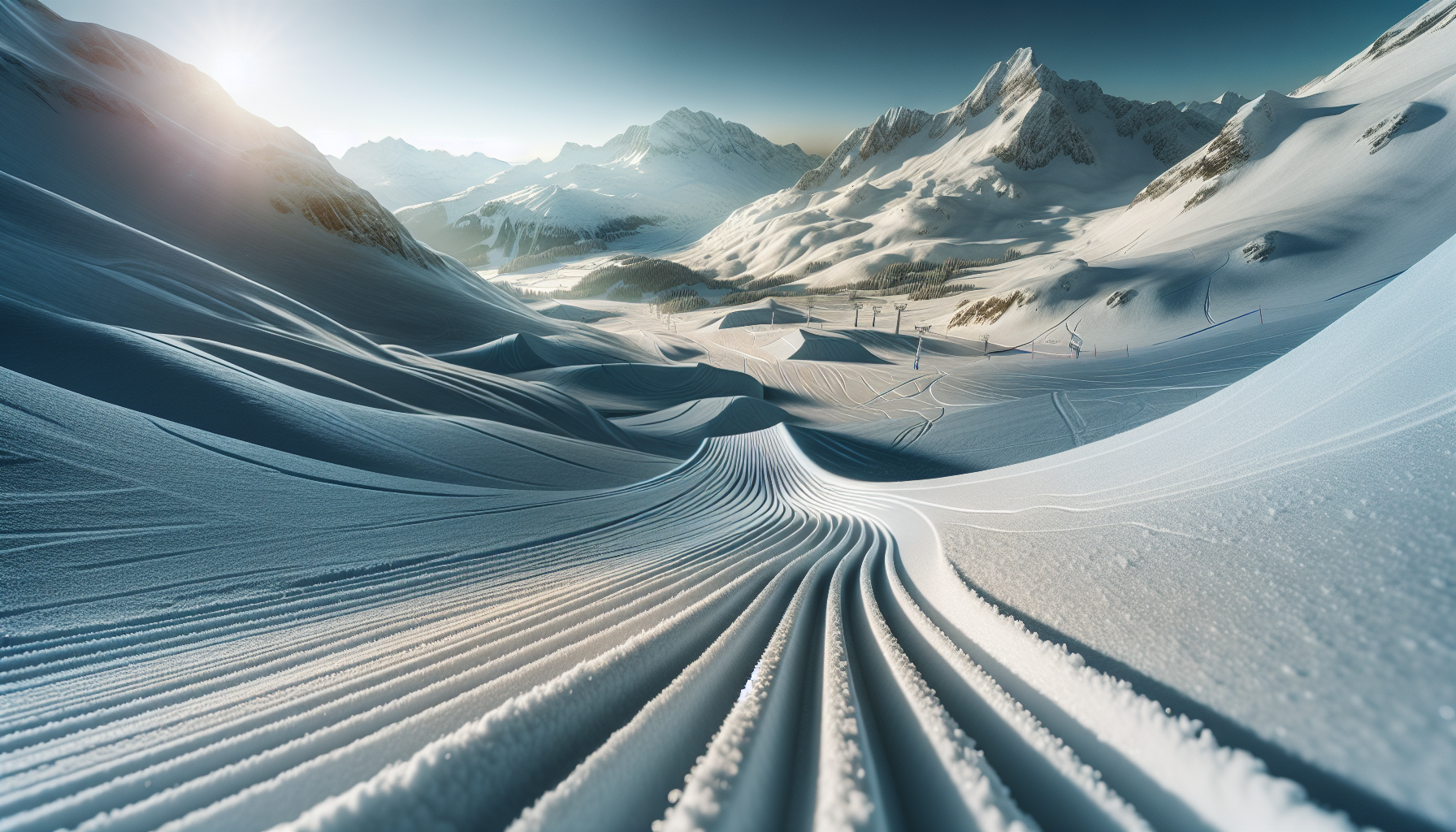 Atleta in azione durante una gara di snowboard cross
