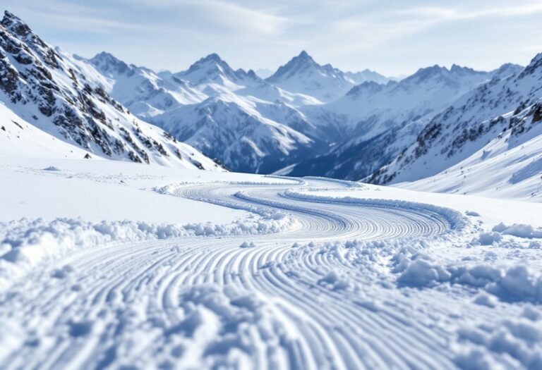 Atleti in gara durante una competizione di snowboard cross