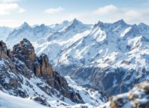Stefano Gross durante un emozionante addio allo sci