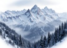 Atleti in azione ai Campionati Mondiali di Sci Nordico a Bessans