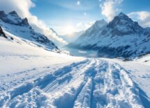 Therese Johaug durante la sua ultima gara sportiva