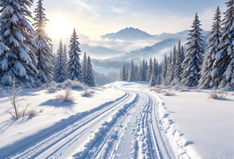 Tommaso Giacomel durante la vittoria ai campionati di biathlon