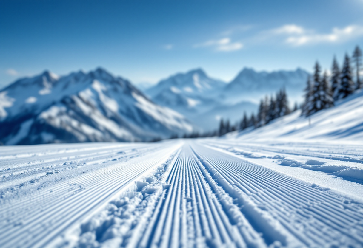 Tommaso Giacomel sul podio del biathlon