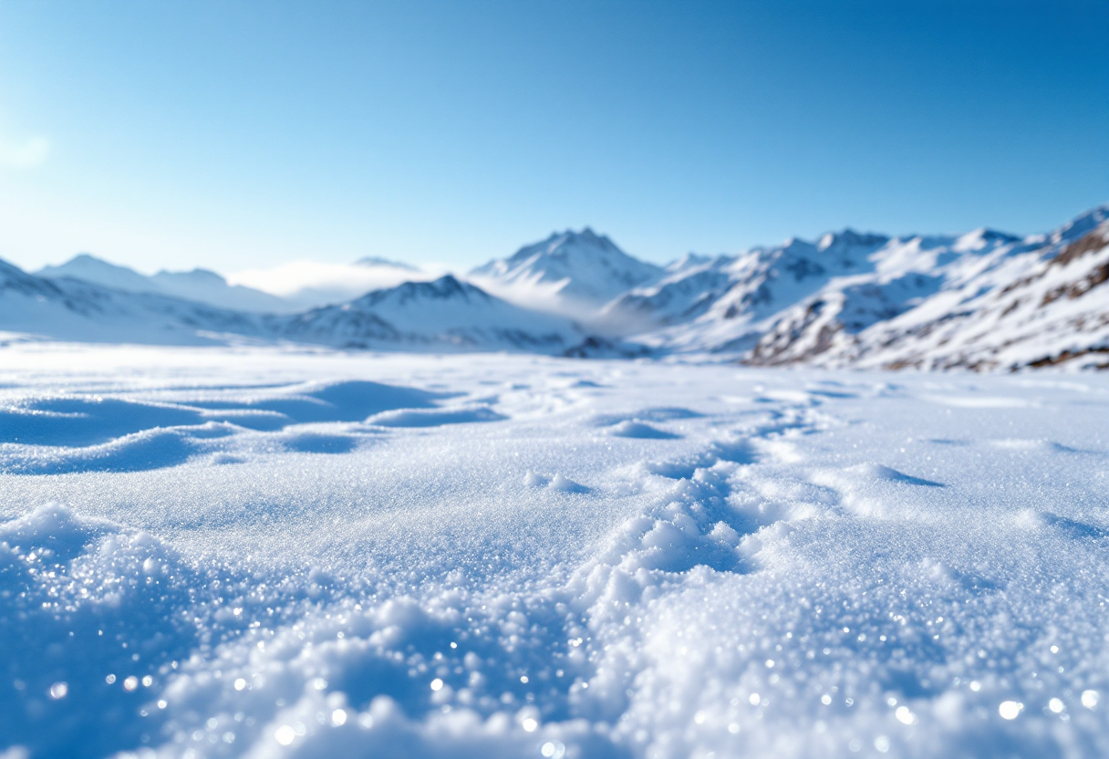 Atleti in azione durante la 50 km a skating a Trondheim