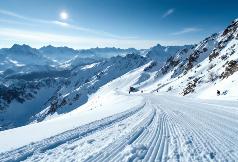 Atleti in azione durante la Coppa del Mondo di combinata nordica 2024/25