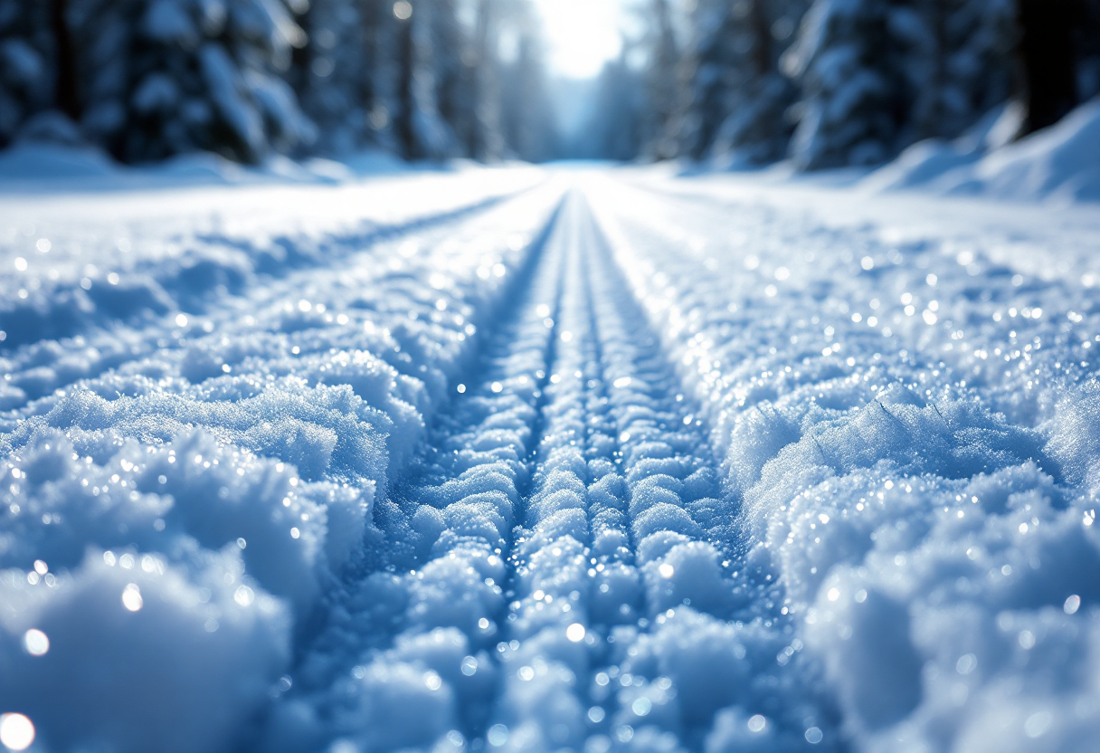 Giovani atleti in azione nel biathlon negli USA