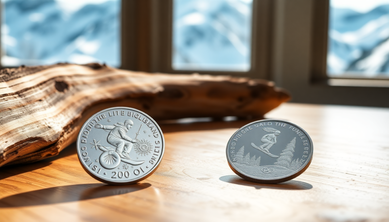 monete olimpiche nuove emissioni per snowboard e salto con gli sci 1744887236