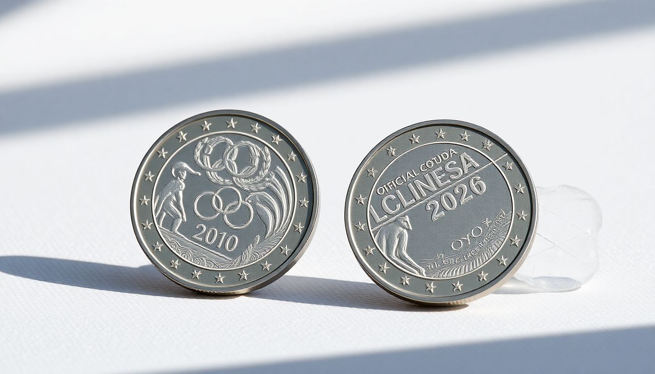 scopri le monete commemorative dei giochi olimpici invernali di milano cortina 2026 1745246509