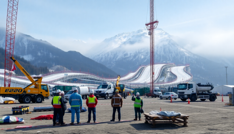 aggiornamenti sulle infrastrutture per le olimpiadi invernali a cortina 1746638005