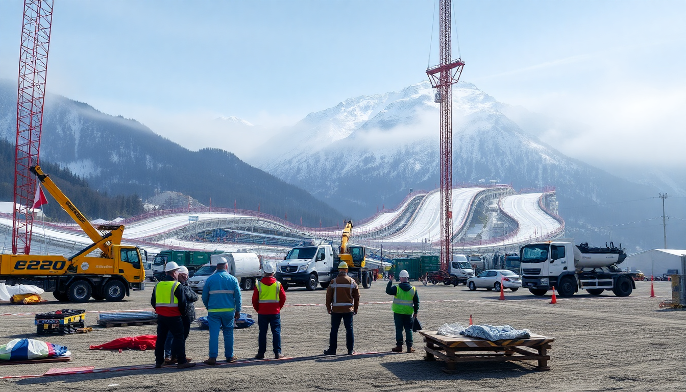 aggiornamenti sulle infrastrutture per le olimpiadi invernali a cortina 1746638005