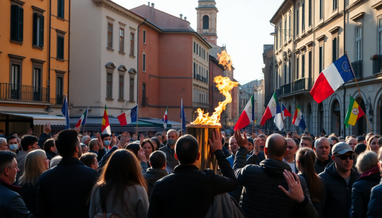 faenza accoglie la fiamma olimpica per milano cortina 2026 1746714268