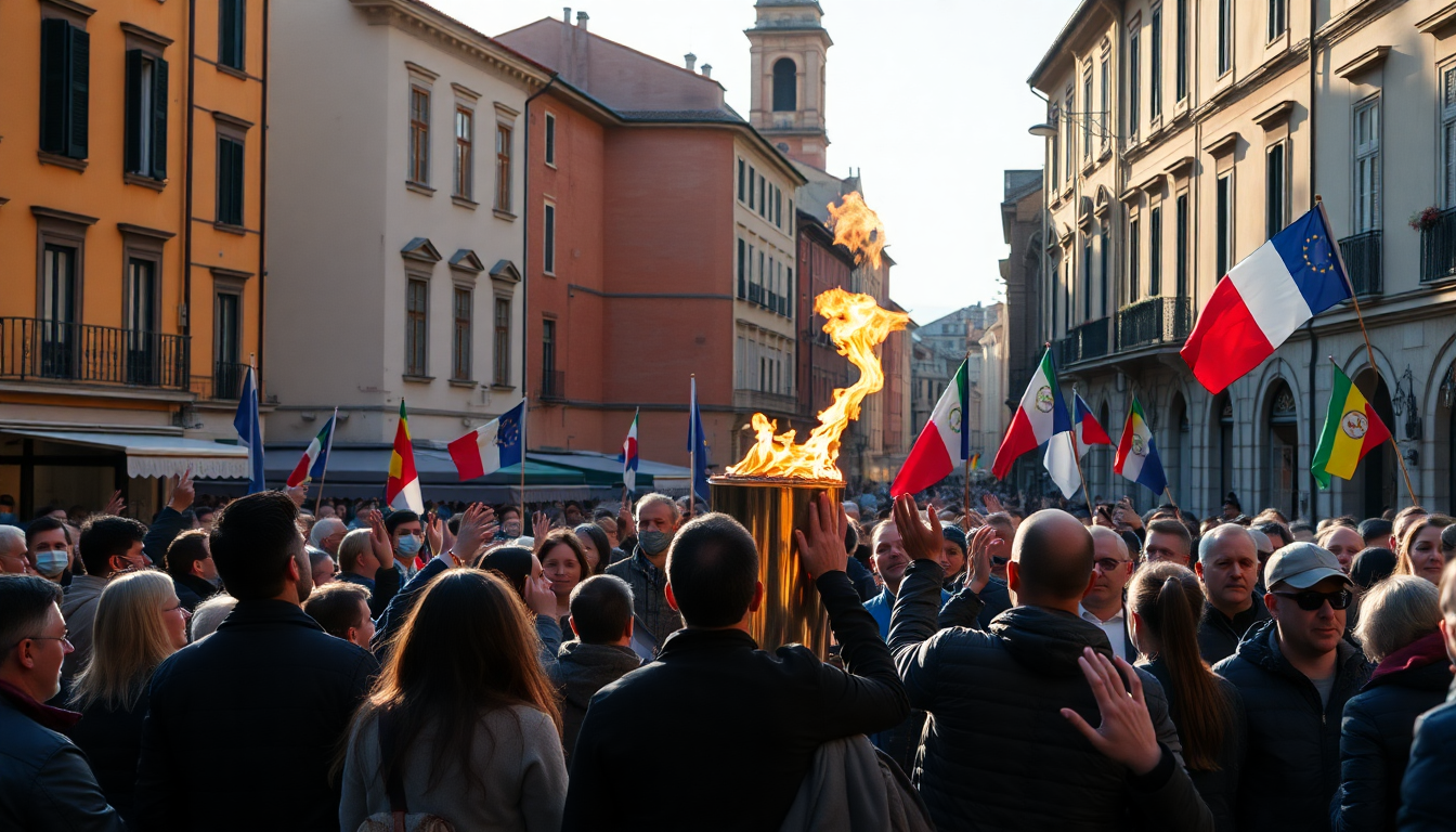 faenza accoglie la fiamma olimpica per milano cortina 2026 1746714268