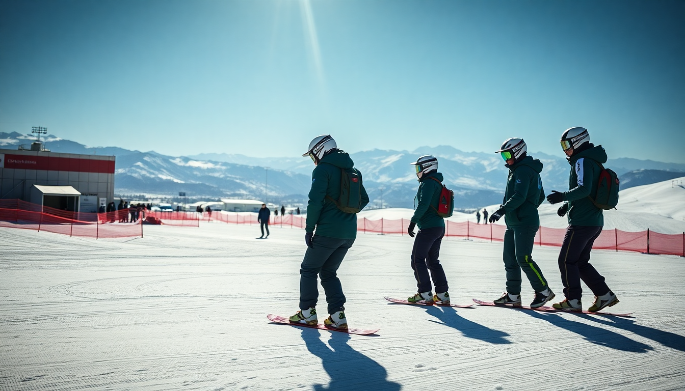 raduno della nazionale di snowboard cross preparazione verso le olimpiadi 1748584462
