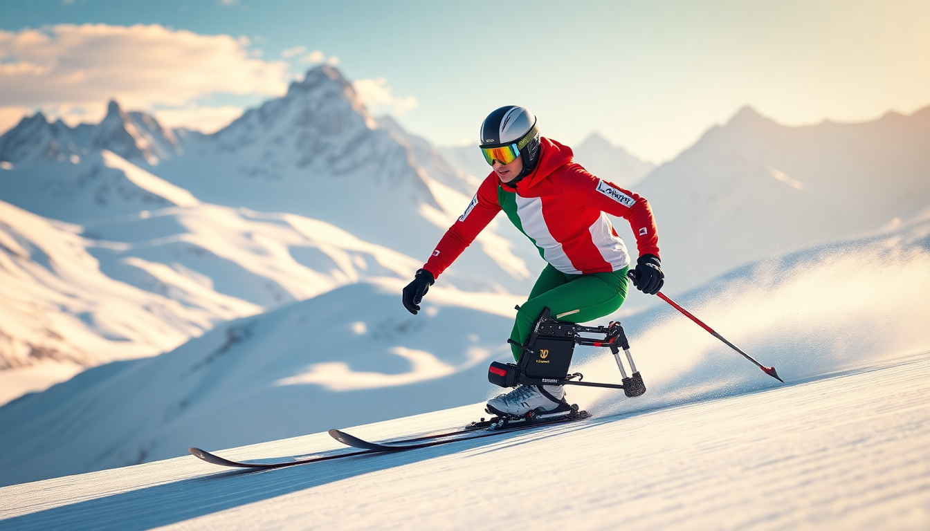 cortina 2026 le aspirazioni di rene de silvestro alle paralimpiadi python 1753513592