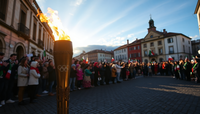 musile di piave accoglie la fiamma olimpica un evento storico per la citta python 1753498952