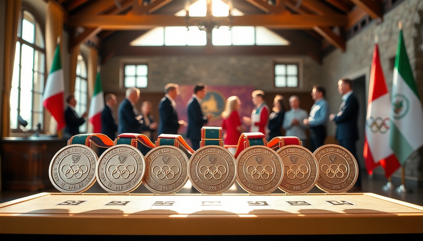 scopri le medaglie delle olimpiadi invernali di milano cortina 2026 1752956491