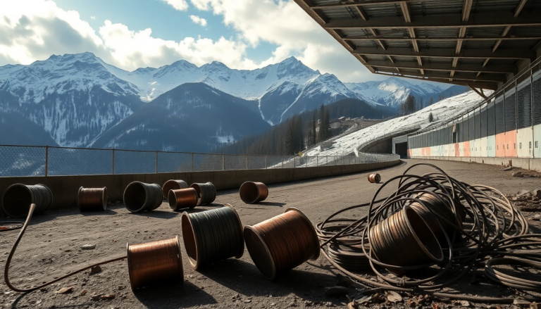 vandalismo a cortina come il furto di materiali rallenta i preparativi per le olimpiadi 1751509238