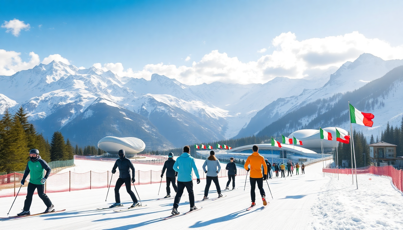 limpatto dei giochi olimpici di milano cortina 2026 sullitalia python 1756742854