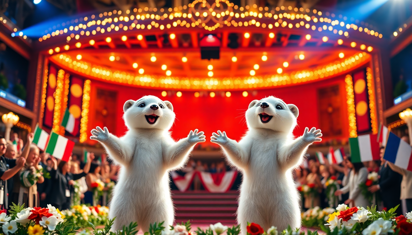 tina e milo le mascotte dei giochi di milano cortina 2026 python 1756764943