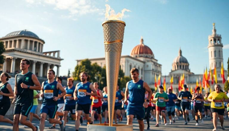 le torce olimpiche di milano cortina 2026 arrivo a ravenna per la maratona 1761225023