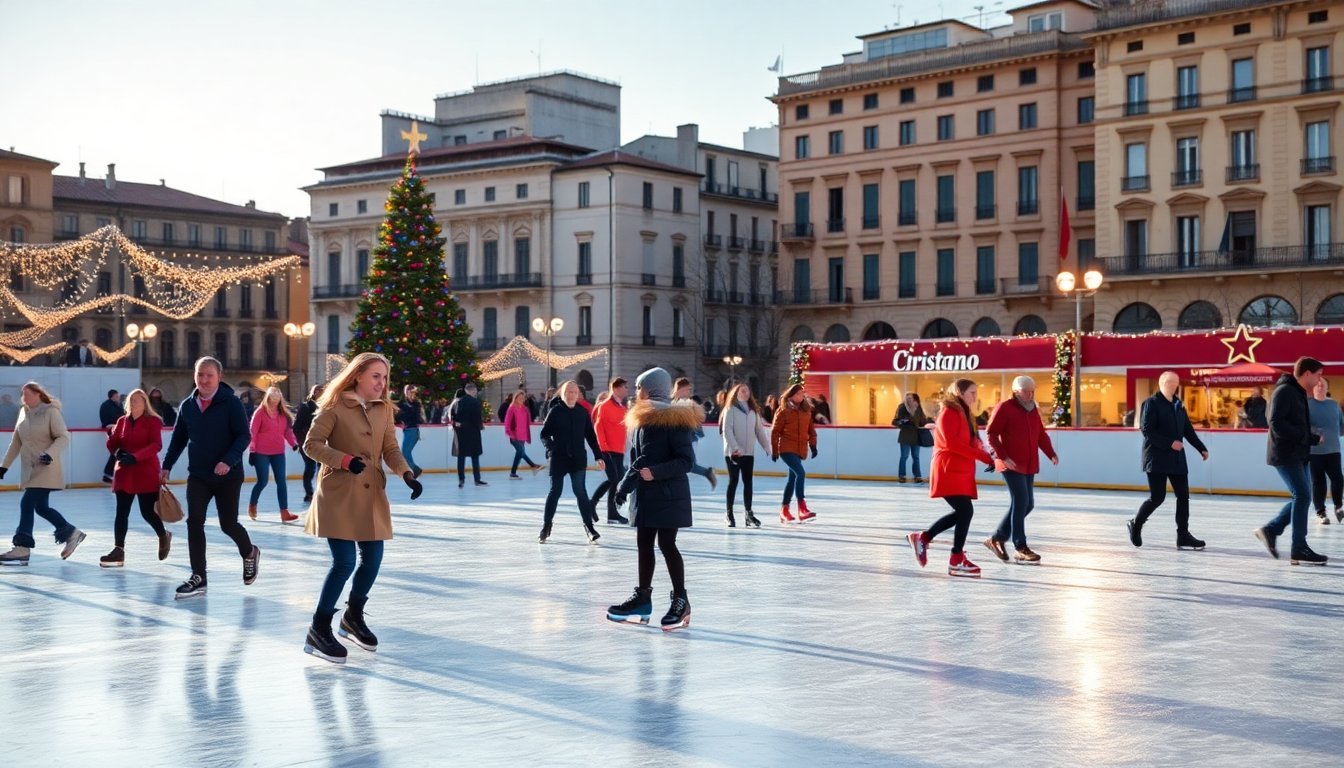pista di pattinaggio a oristano scopri lattrazione natalizia imperdibile 1761860881
