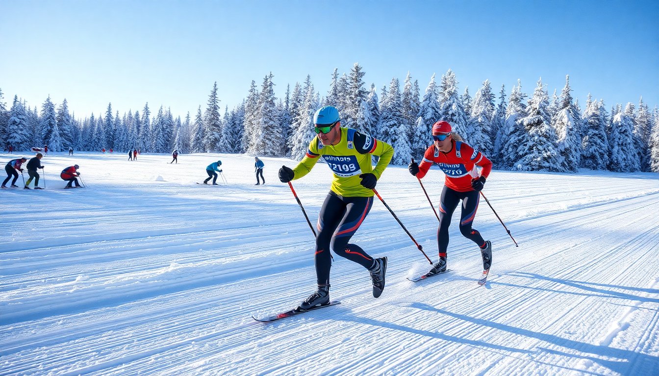 apertura della stagione di sci di fondo sprint fis a muonio 1763392262