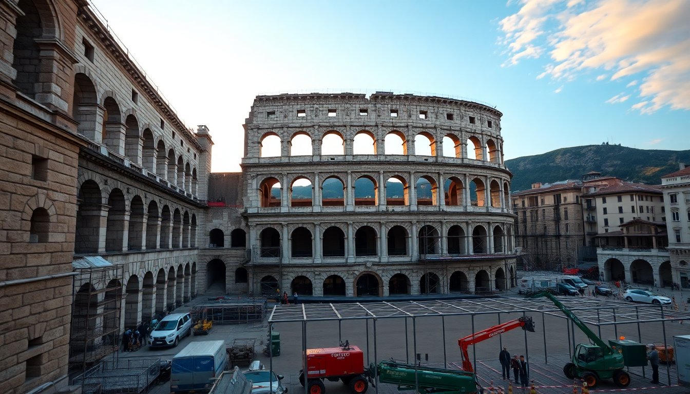 Arena di Verona: Aggiornamenti e Preparativi per le Olimpiadi Invernali 2026
